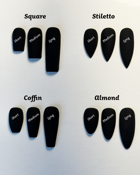 Kit de medición de tamaño de uñas