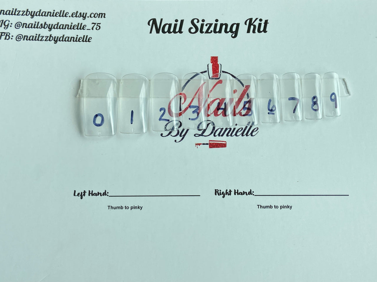 Nail Sizing Kit