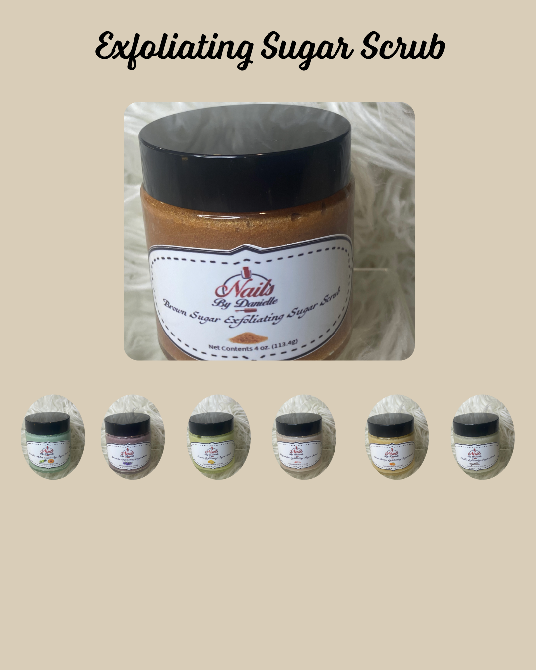 Exfoliating Sugar Scrub